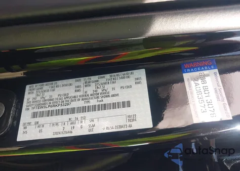 2024 Ford F-150 Xlt from USA, damaged, VIN 1FTEW3LP6RKF53297